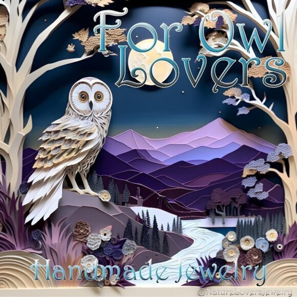 Owls + Bird Lovers!!! Unique + OOAK Handmade Owl Themed Jewelry Created for YOU!